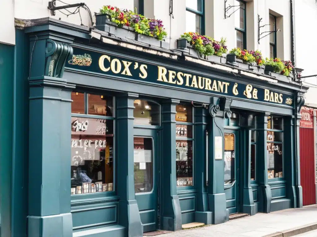 Coxs Restaurant & Bars: Bia, Deoch agus Craic Ionamhaí