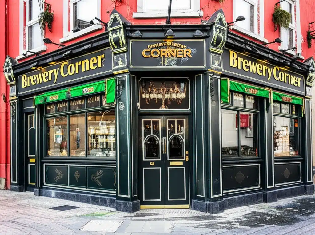 Brewery Corner 1 Cúinne an Bhriogáide: Grianghraf de chúinne na mbriogáide