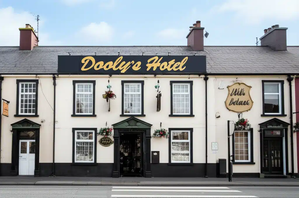 Dooly's Hotel 1 Doolys Hotel: Teach Sóisearach i gCroílár na Cathrach