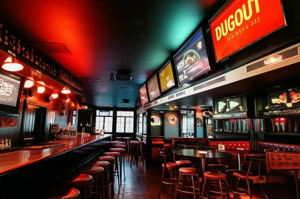 Dugout: Grúpa Spóirt in Iarthar na hEorpa