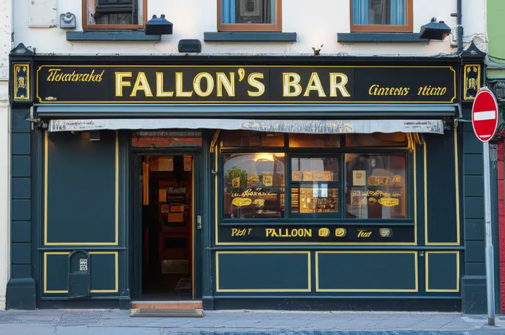 Fallon’s Bar 1 Fallon’s Bar: Tionscnaimh agus Cultúr in Áit Fíor-Ghaelach
