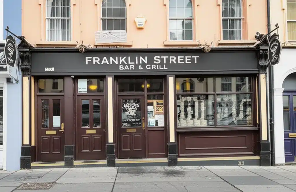 Franklin Street Bar & Grill: Bia, Deoch agus Craic i gCéin