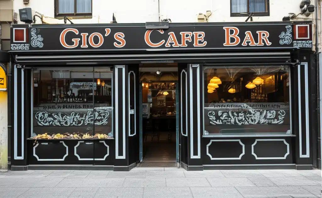 Gios Cafe Bar: Bítear agus Deochanna i gCór na hÉireann