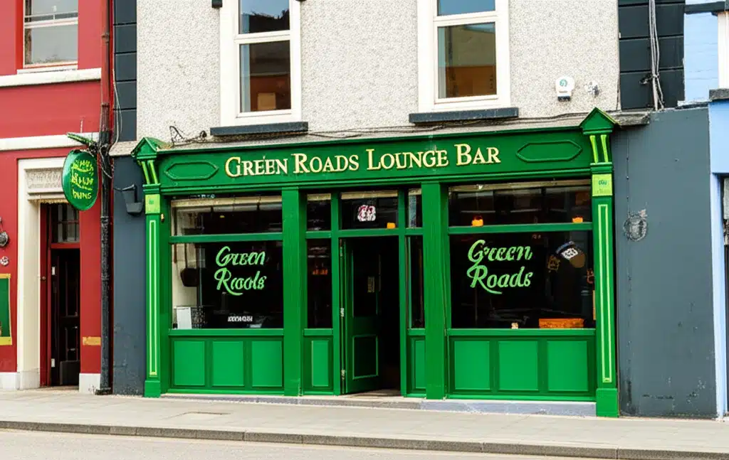 Green Roads Lounge Bar: Tionól Sóisialta i dTimpeallacht Glas