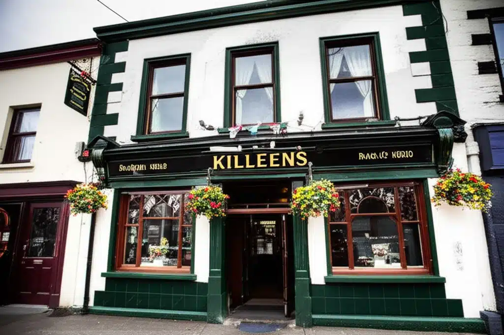 Grianghraf de Killeens: Áit Theach agus Stair na hÉireann