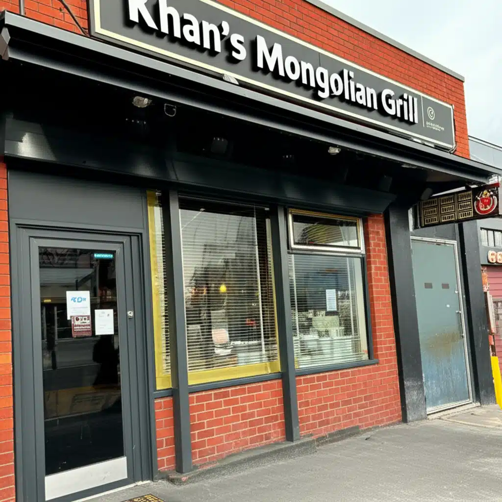 Khan's Mongolian Grill 1 Grill Khan Mongólach: Bia Ionsamhailt, Rogha Éigsíol