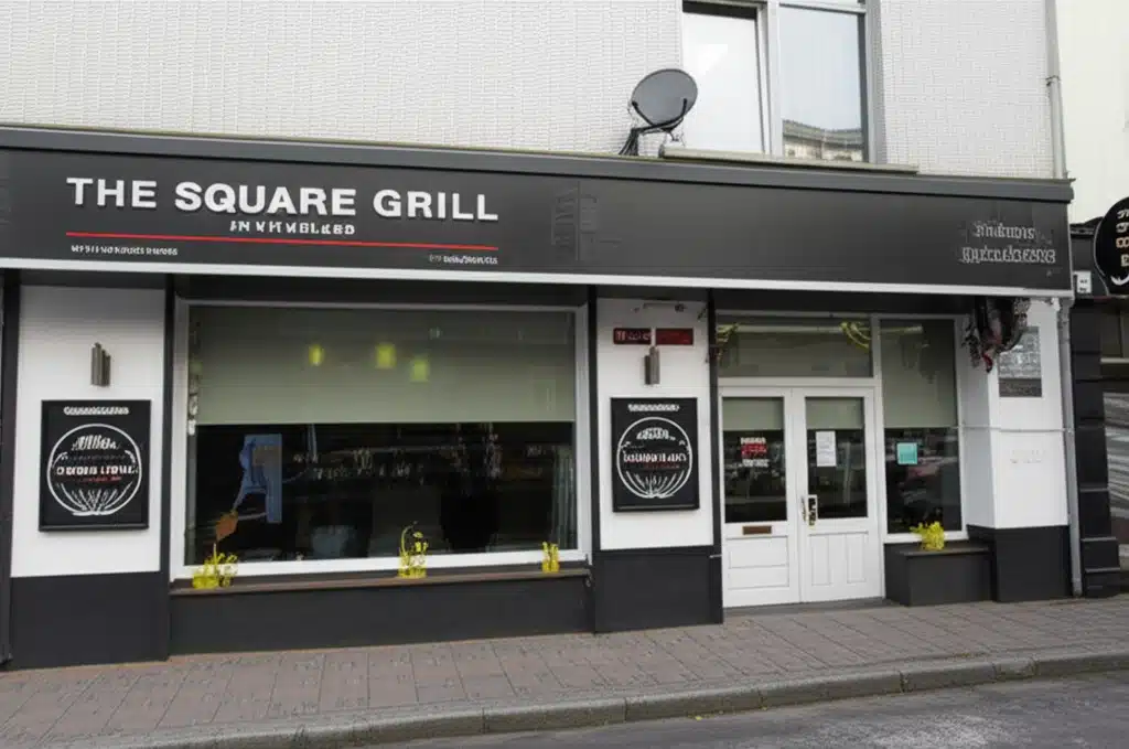 The Square Grill 1 Grill an Chearnóg: Bia Blasta ar an gCearnóg