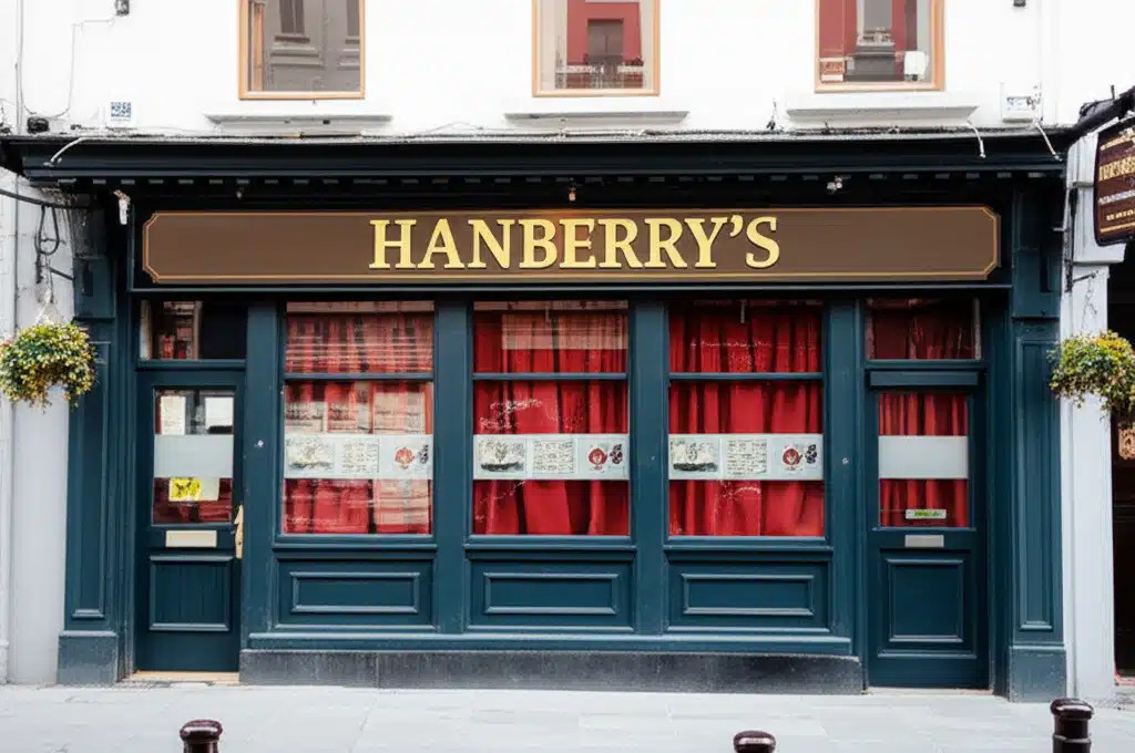 Hanberry’s: Grianghraf de chuid an tsiopa tíre i gContae an Chláir