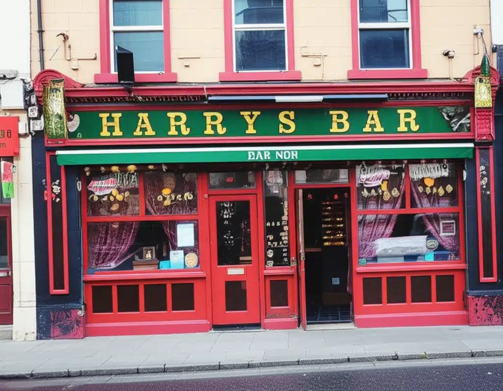 Harrys Bar: Tionól, Bia & Deochanna i gCeartlár na Cathrach