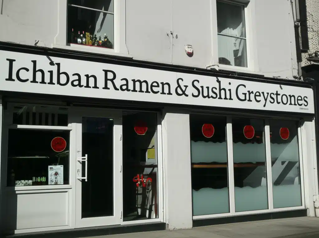 Ichiban Ramen & Sushi Greystones 1 Ichiban Ramen agus Sushi i gClocha Liatha