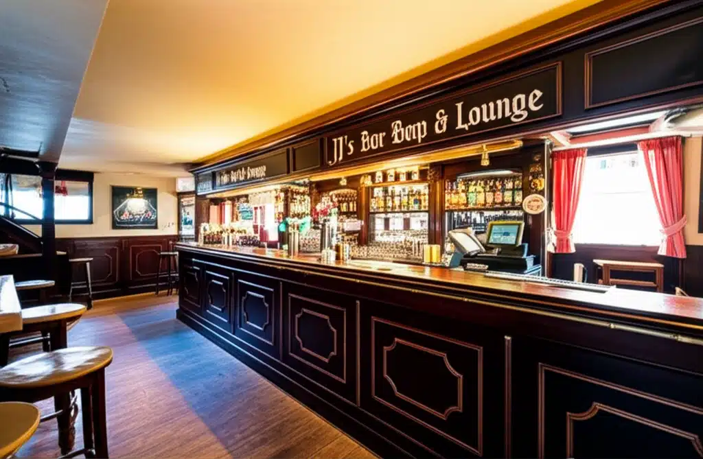 JJs Bar & Lounge: Pinte agus Seomra Cista Saor in Éirinn