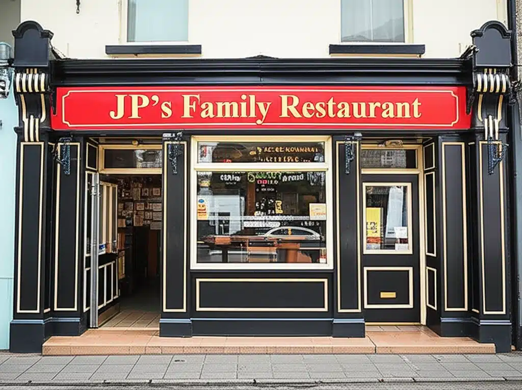 JPs Family Restaurant: Bia Teaghlaigh Sásta in Áit Chóraithe