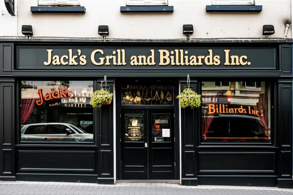 Jack's Grill and Billiards Inc. 1 Jack’s Grill & Billiards Inc. - Bia, Craic & Jócáir i gComhairle