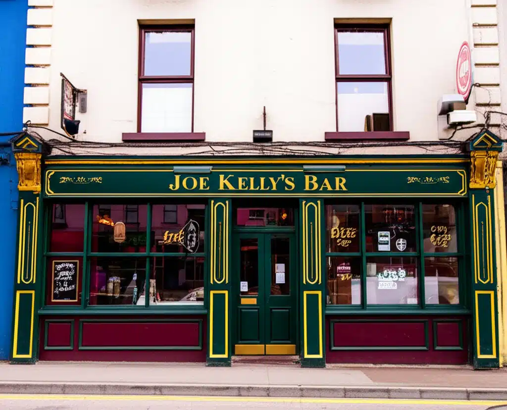 Joe Kellys Bar: Taise ar an mBóthar