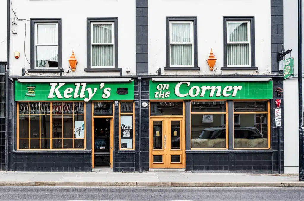 Kelly’s ar an gCeartlár: Grianghraf de Pobal Aghaidh an Domhain