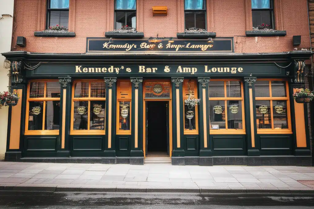 Kennedys Bar & Lounge: Pinte agus Seomra Suite i gCónaí