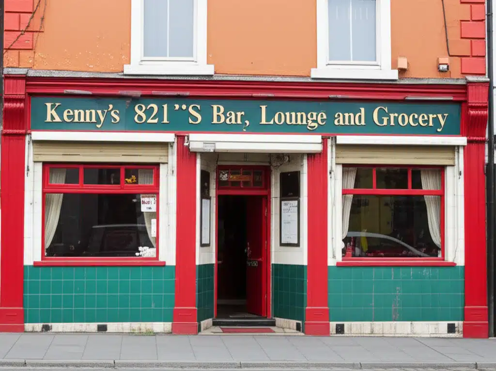 Kennys Bar, Seomra Folctha agus Siopa Grócaire - Áit Sóisialta