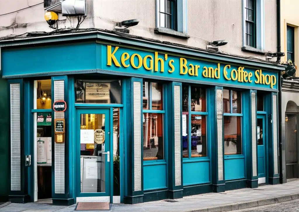 Keogh's Bar and Coffee Shop 1 Keoghs Bar agus Coffee Shop: Áit Sóisearach le hÁit Sóisearach