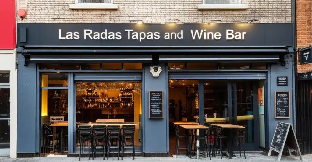 Las Radas Tapas and Wine Bar 1 Las Radas: Tapaí agus Bár Fáinne i gCeardlann Bia Spáinneach