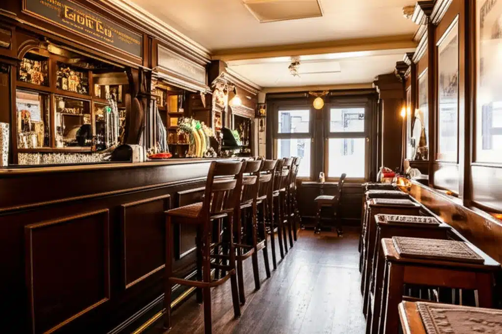 Lavelles Eagle Bar 1 Lavelles Eagle Bar: Tionól Siceoil agus Ceol i gCroílár na Cathrach