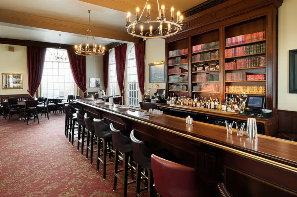 Leabharlann Bar @ Brandon House Hotel - Ionad Sóisialta i gCill Chainnigh