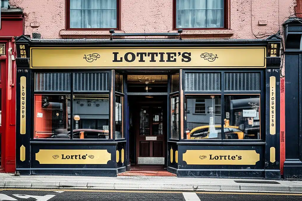 Lottie's 1 Lottie’s: Grianghrafanna agus Ealaíon Leathanach