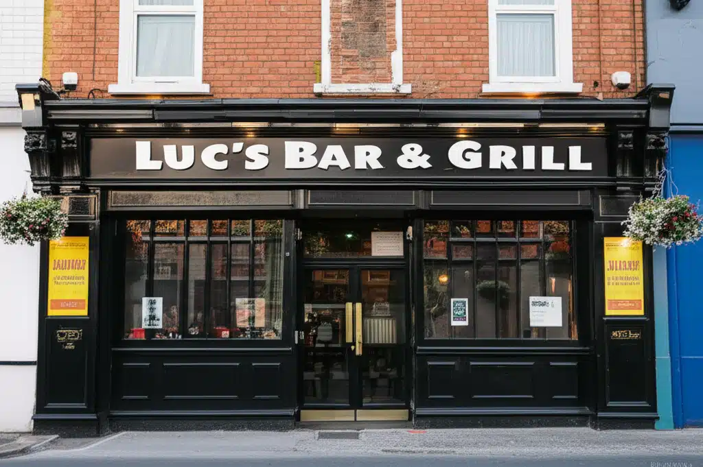 Lucs Bar & Grill: Bia, Deoch agus Craic i gCúltacaíocht