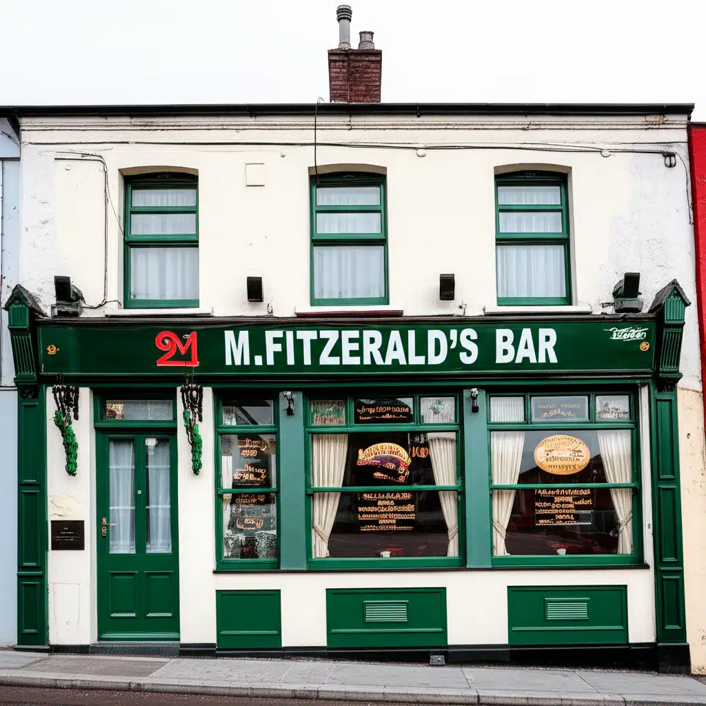 M.Fitzgerald's Bar 1 M.Fitzgeralds Bar: Taise ar Phictiúr de Bheoir agus Craic