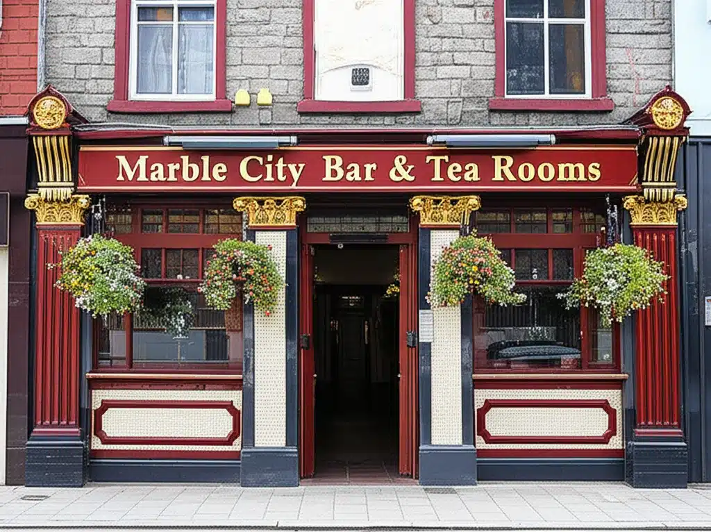 Marble City Bar & Tea Rooms 1 Marble City Bar & Tea Rooms: Tiontógáil & Caifé i gCathair na Márcha