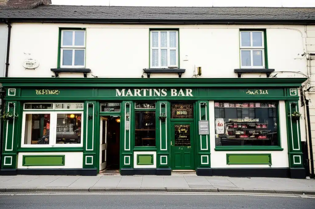 Martins Bar 1 Martins Bar: Taise ar an mBia agus ar an Ól i gCeanntair Bhaile Átha Cliath