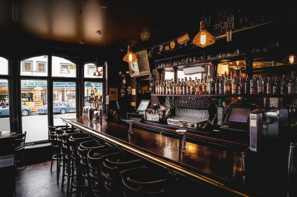 Matt Ryan Bar: Grianghraf de chúlra na tábhairne traidisiúnta
