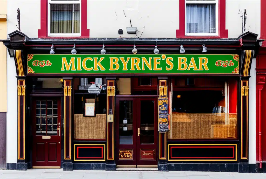 Mick Byrnes Bar: Teach Tabhairne Tradiúnta in Éirinn