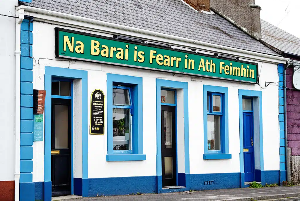 Na Baraí is Fearr in Ath Feimhin 1 Na Baraí is Fearr in Ath Feimhin: Grianghrafanna Breáite de Bhóthar