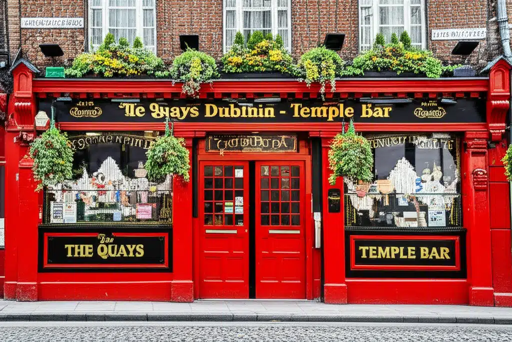The Quays Dublin - Temple Bar 1 Na Ceanna Báile Átha Cliath - Tionól Bhaile ag Temple Bar