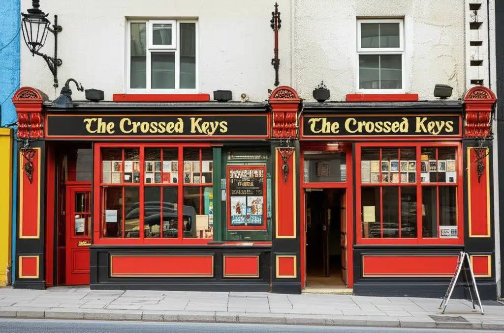 The Crossed Keys 1 Na Teoillí Croiseáilte: Dealbh den Dhíon Fhaisnéiseach