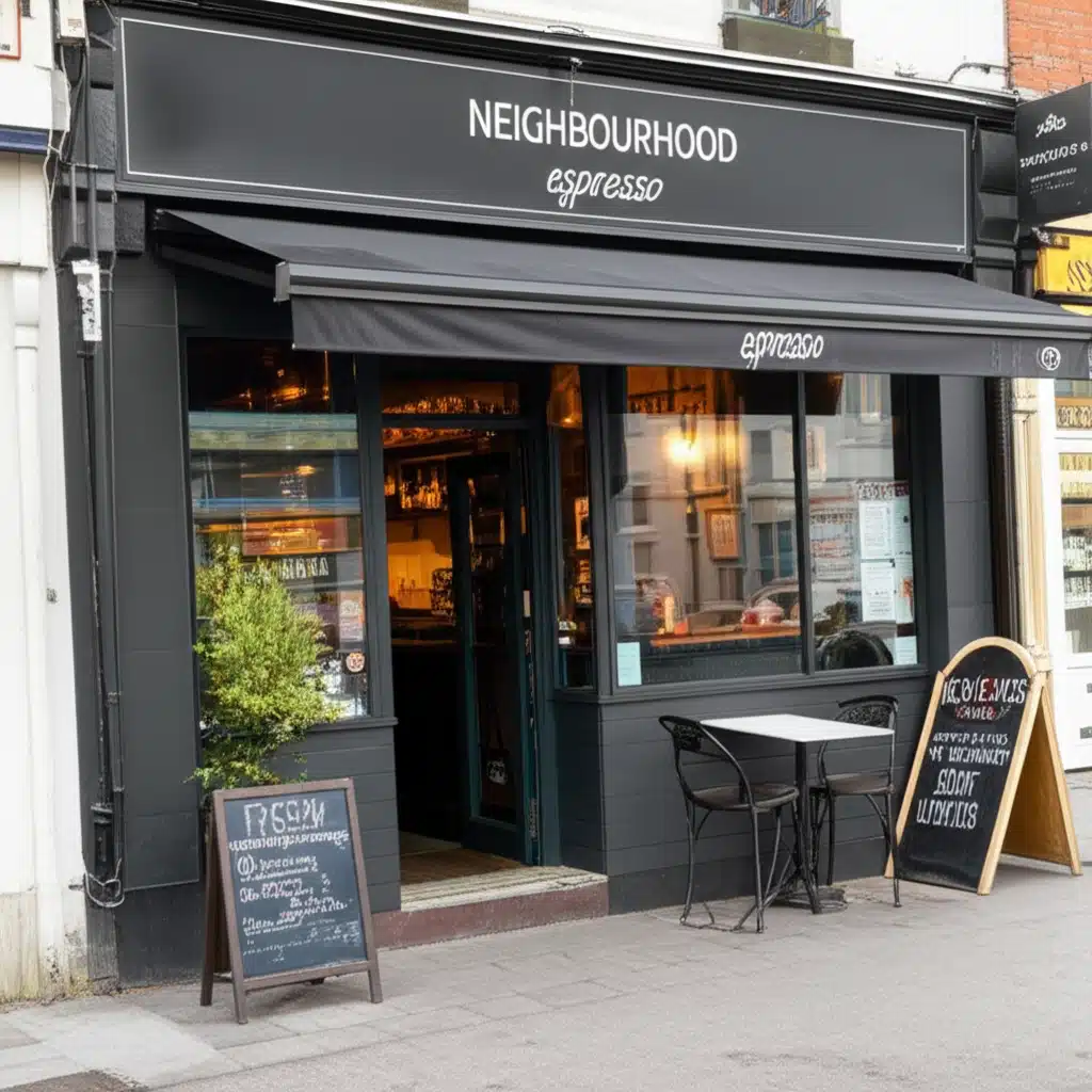 Neighbourhood Espresso 1 Neighbourhood Espresso: Caifé Poiblí i gCónaí sa Chathair
