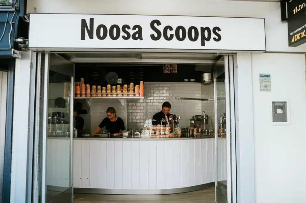 Noosa Scoops: Ísiltíoganna Ísiltíoganna Deilighistéil í Noosa
