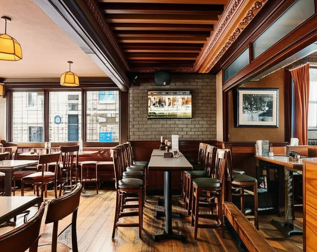 Oak Bar & Restaurant: Bia, Deoch agus Ceol sa tSean-Chathair