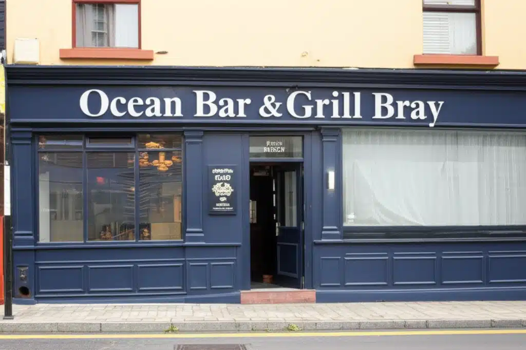 Ocean Bar & Grill Bray: Bia Sráide agus Deochanna