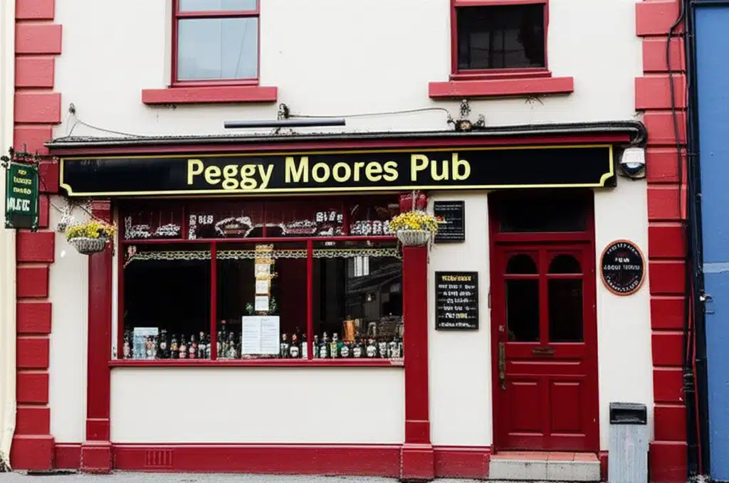 Peggy Moores Pub, Bar Food & Hostel 1 Peggy Moores Pub, Bia Báir & Teach Óstáil i gCúrsaí Siceoltra