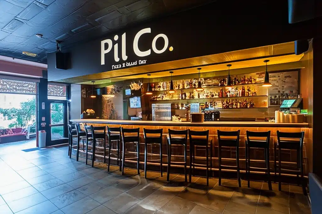Pi Co. Pizza & Salad Bar: Bia Uasal, Pióga agus Saladaí