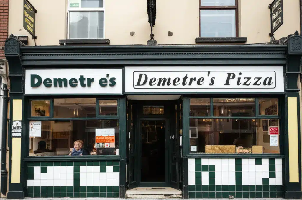Demetre's Pizza 1 Piocadóireacht Pizza Demetre: Blasta na hÉireann