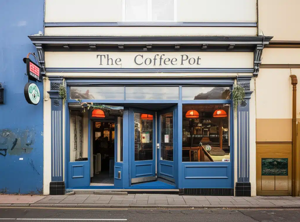 The Coffee Pot 1 Pot Cáife: Grianghraf deas de phota cáife traidisiúnta