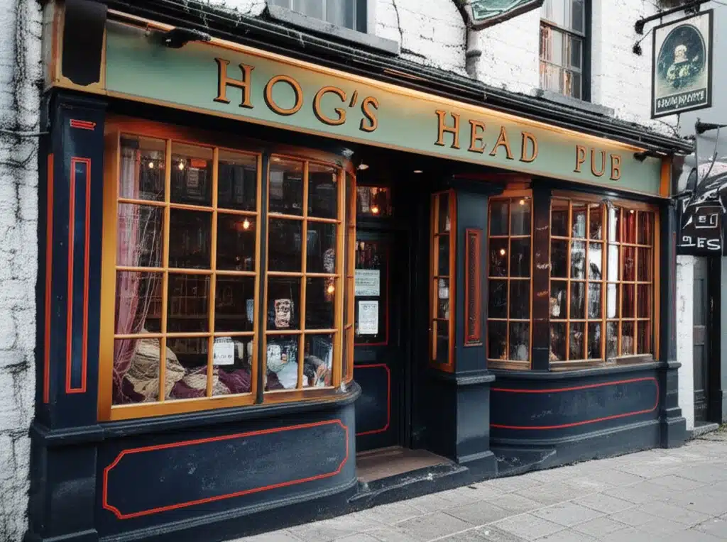 Pub Ceann na Muice: Hogs Head, Áit Sice i gCúlra Traidisiúnta