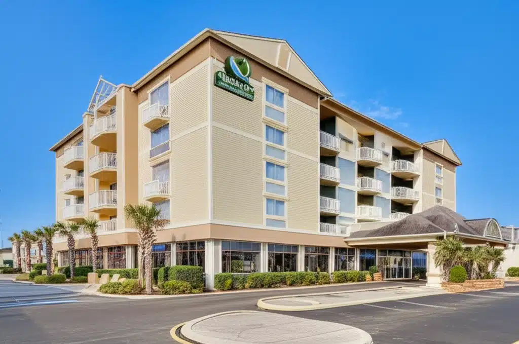 Quality Inn Carolina Oceanfront 1 Quality Inn Carolina: Radharc Oceanfront Sráideach