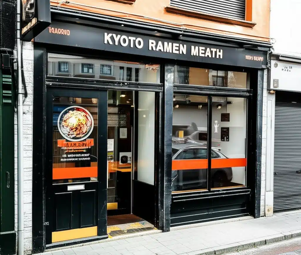 Ráiméin Kyoto i gContae na Mí - Bia Deilighseach na Seapán