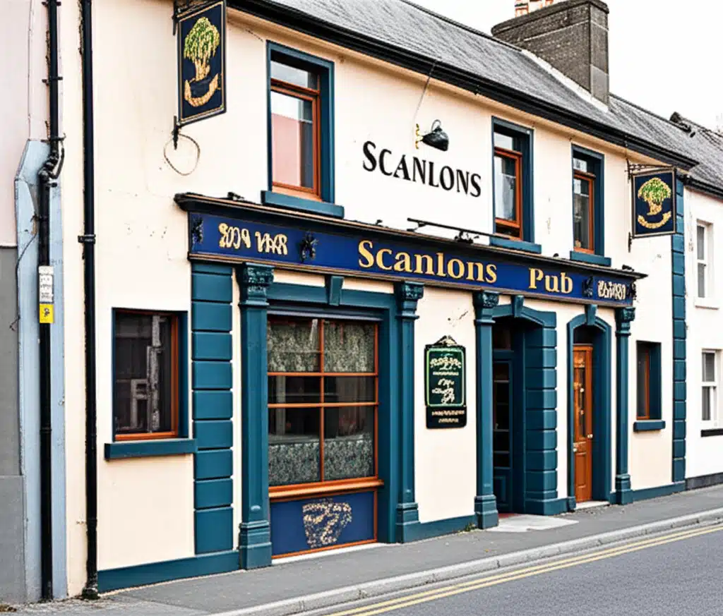 Scanlons Pub 1 Scanlons Pub: Tionól Sice, Ceol agus Craic i gCroílár Bhaile