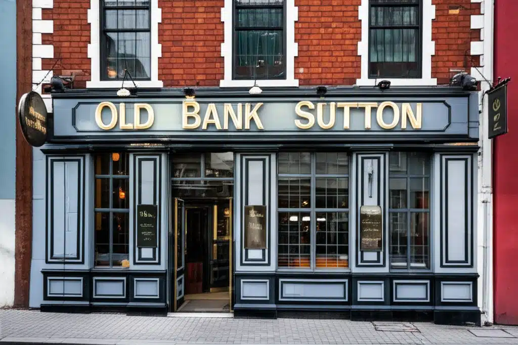 Old Bank Sutton 1 Seanbhanc Sutton: Grianghraf de chuid Oidhreacht Bhaile Átha Cliath