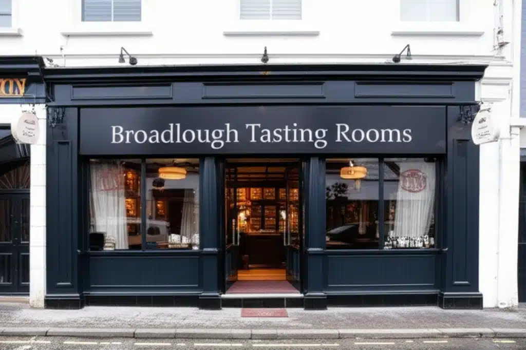 Broadlough Tasting Rooms 1 Seomraí Tasca Broadlough: Taithí Bídeach ar Bhíne na háite