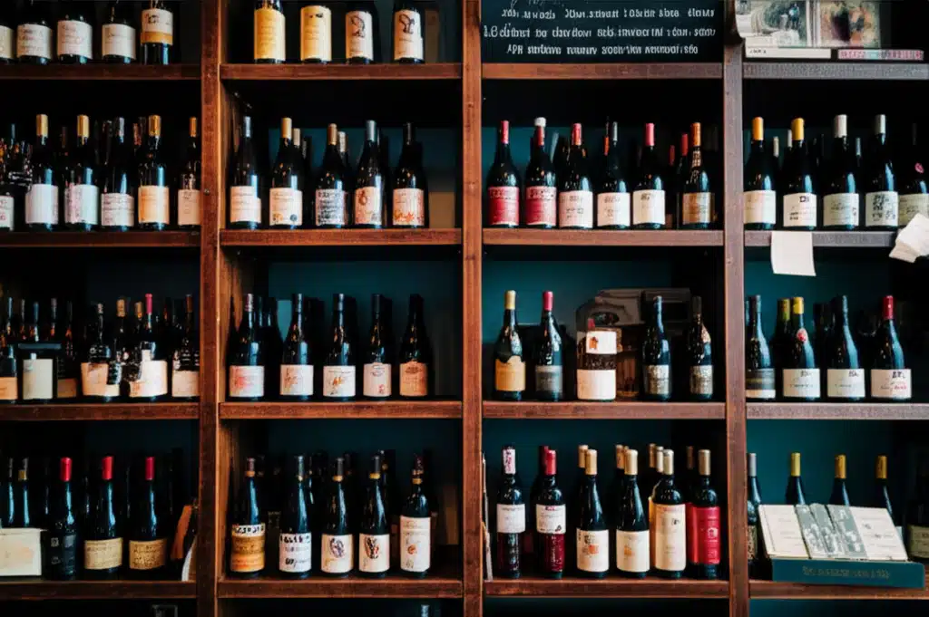 A New Vintage Wine Shop 1 Siopa Nua Fíon Seandálaíochta: Fíon Nua agus Seanda